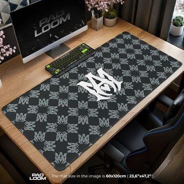 Amiri Mouse Pad - Gothic Emblem Gaming Desk Mat Padloom