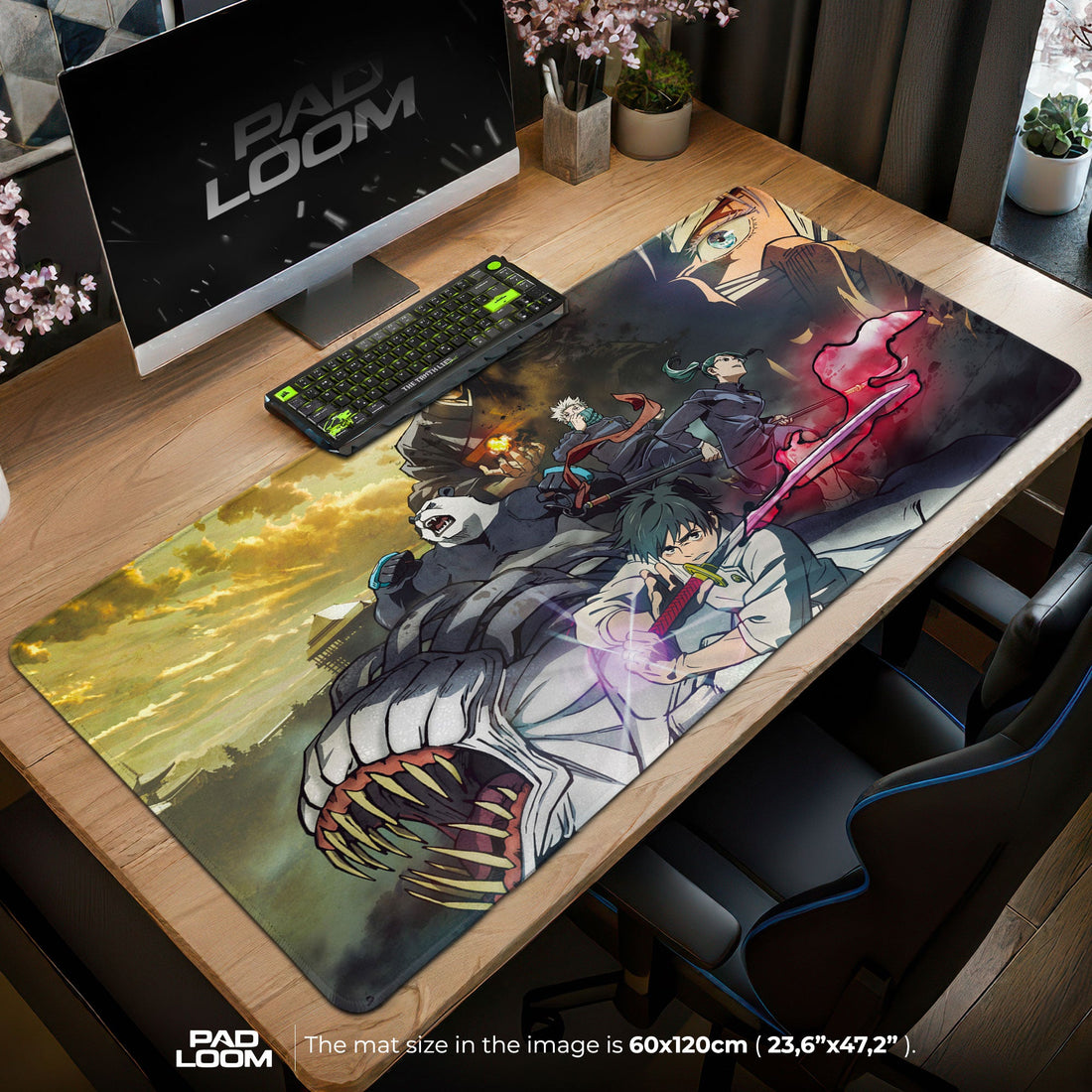 Jujutsu Kaisen Mouse Pad - Cursed Alliance Anime Desk Mat Padloom