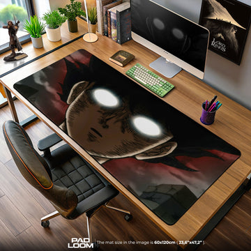 Mob Psycho Mouse Pad - Awakening Power Anime Desk Mat Padloom