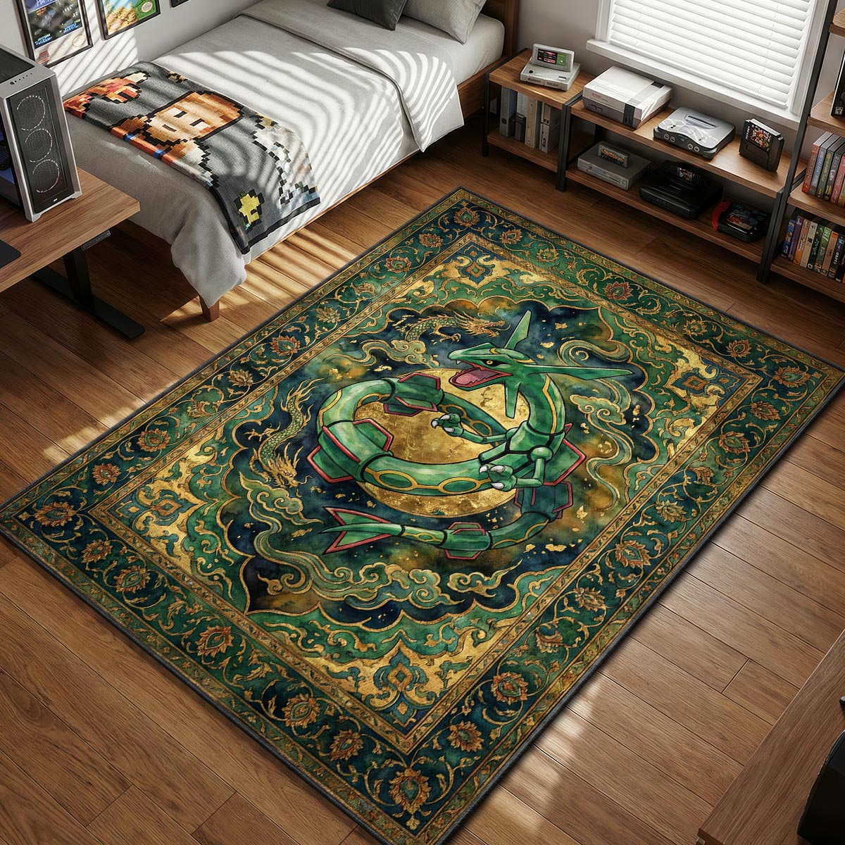 pokemon card rug Rayquaza Emerald Sky - Chair Mat One Box:Kickoff-Venusaur a plush and colorful Everything We Know About maestro y discípulo