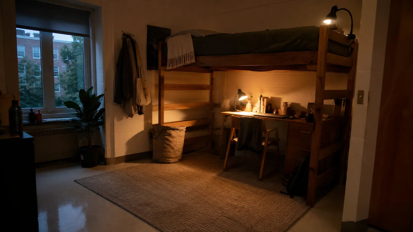Dorm Room Decor: What Works When Nothing Can Be Permanent