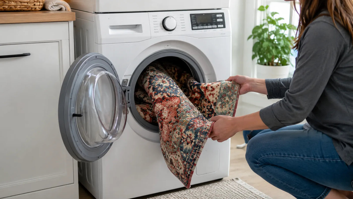 How to Clean a Washable Rug the Right Way