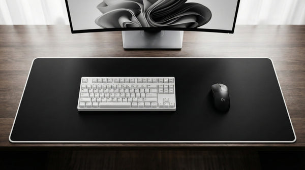 Dark Mode Activated: Building a Minimalist Black & White Gaming Setup