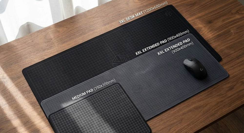 XXL vs. 3XL: How Big is Too Big for a Mouse Pad?