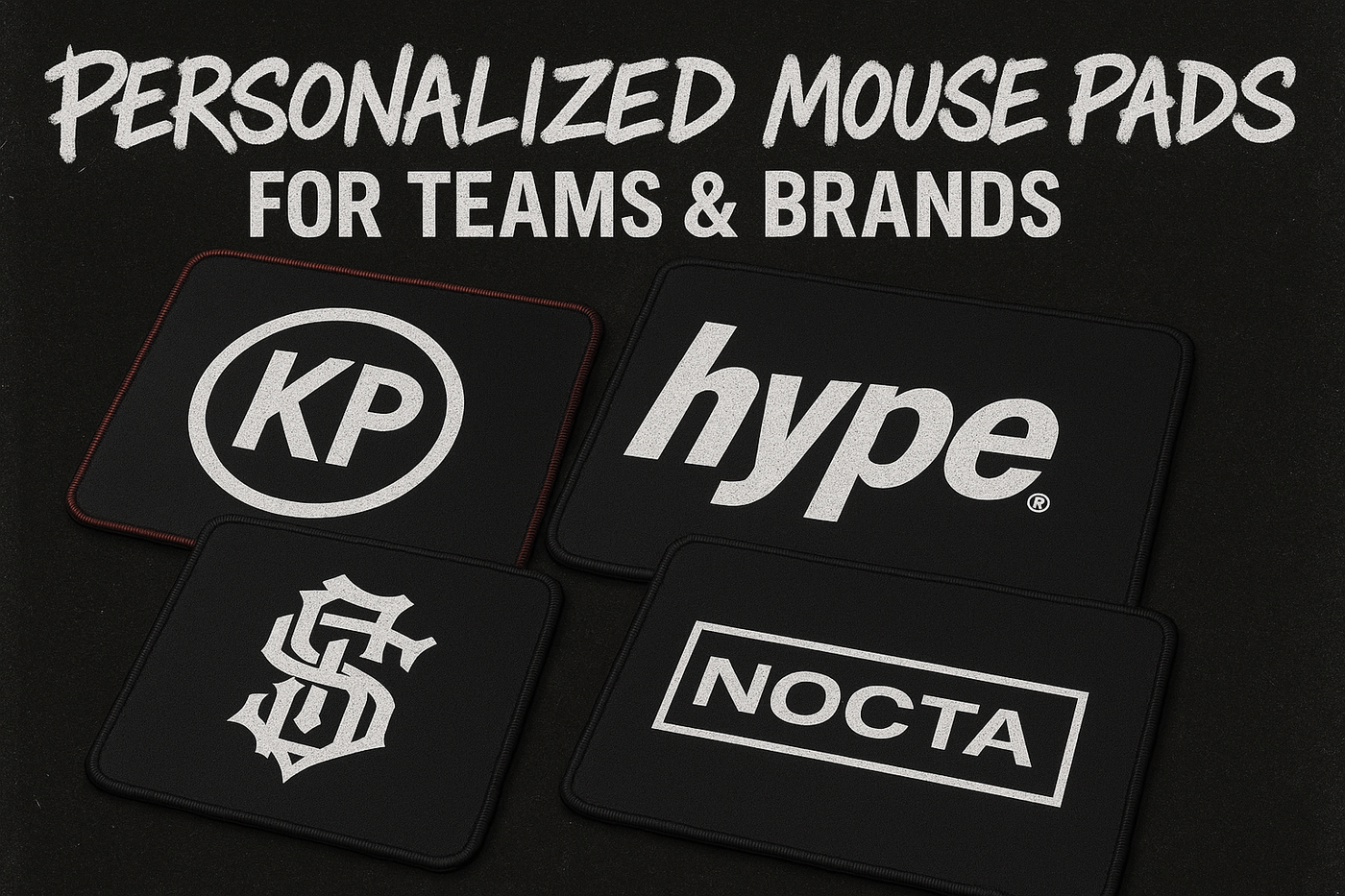 Personalisierte Mauspads für Teams und Marken 