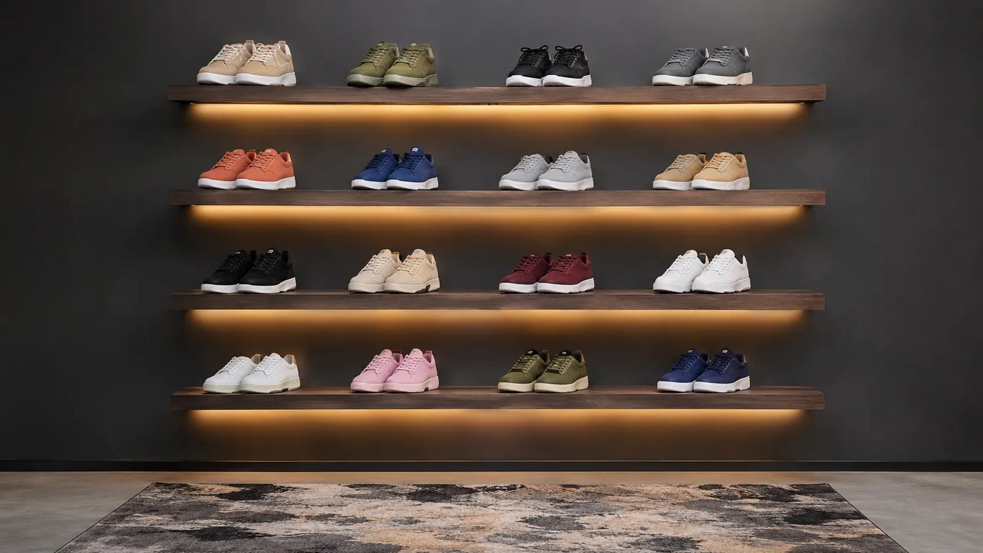 Sneaker Room Ideas: Display, Protection, Light and Floor