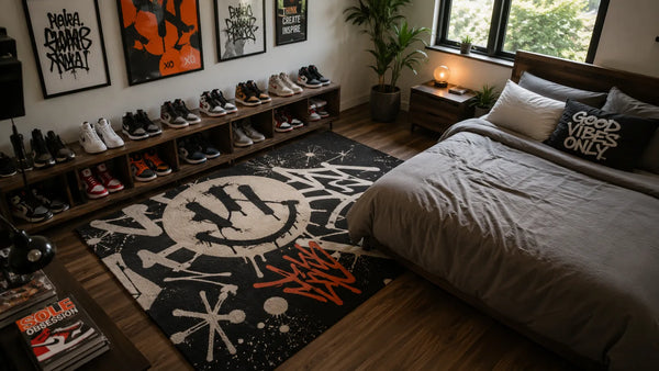 Streetwear Brand Rugs: BAPE, KAWS, Supreme, Off-White and More