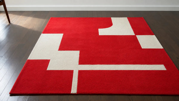 Box Logo Rugs: Why Typography Works on a Floor