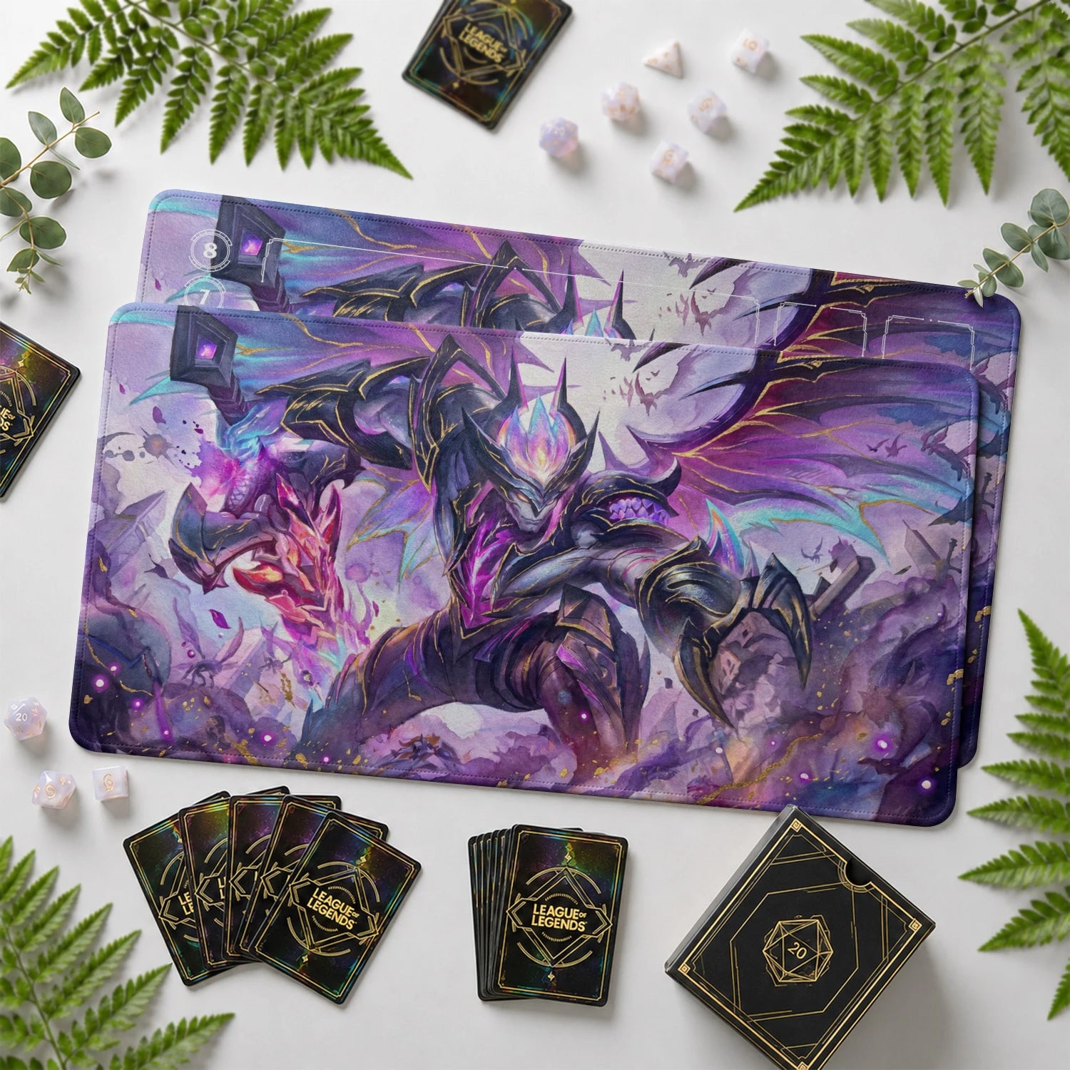 Aatrox Cosmic Playmat - LoL Riftbound TCG Mat