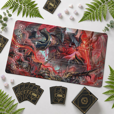 Aatrox Crimson Playmat - Riftbound Mat