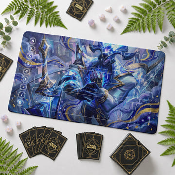 Aatrox Sapphire Playmat - Riftbound Mat