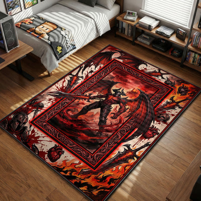 Aatrox World Ender Rug - League of Legends Chair Mat