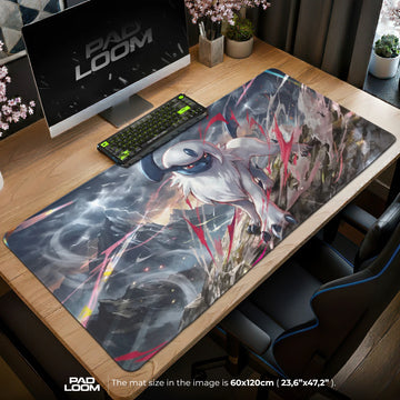 Absol Storm Warning Mouse Pad - Pokémon Desk Mat