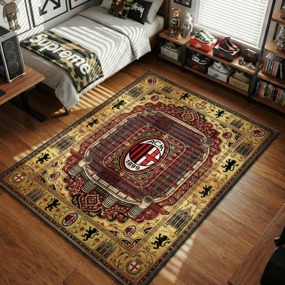 AC Milan San Siro Teppich - Fußball Matte