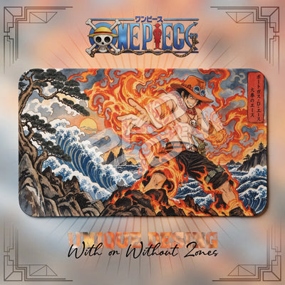Ace Fire Fist Playmat - One Piece TCG Mat