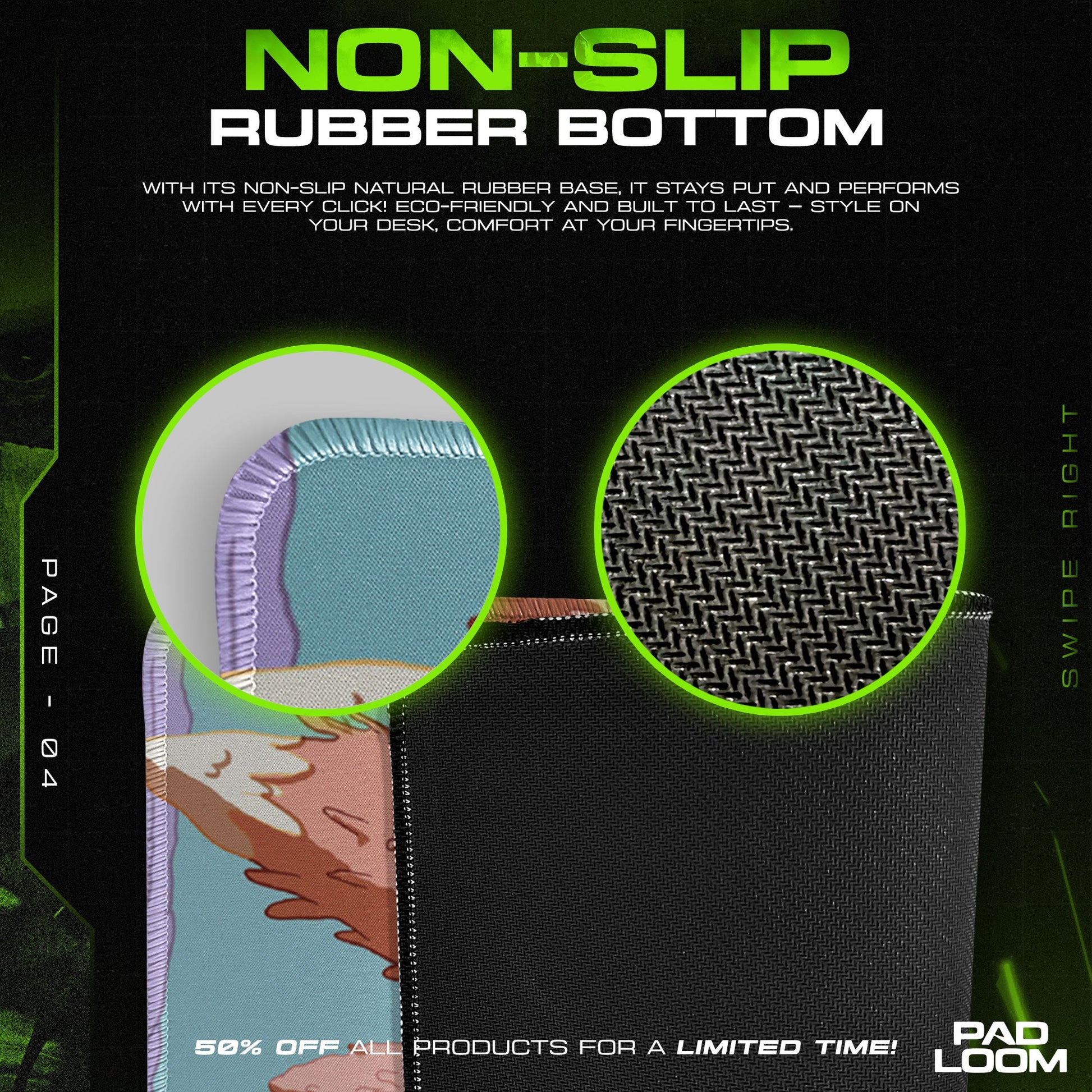 Adventure Time Mouse Pad - Candy Kingdom Desk Mat Padloom