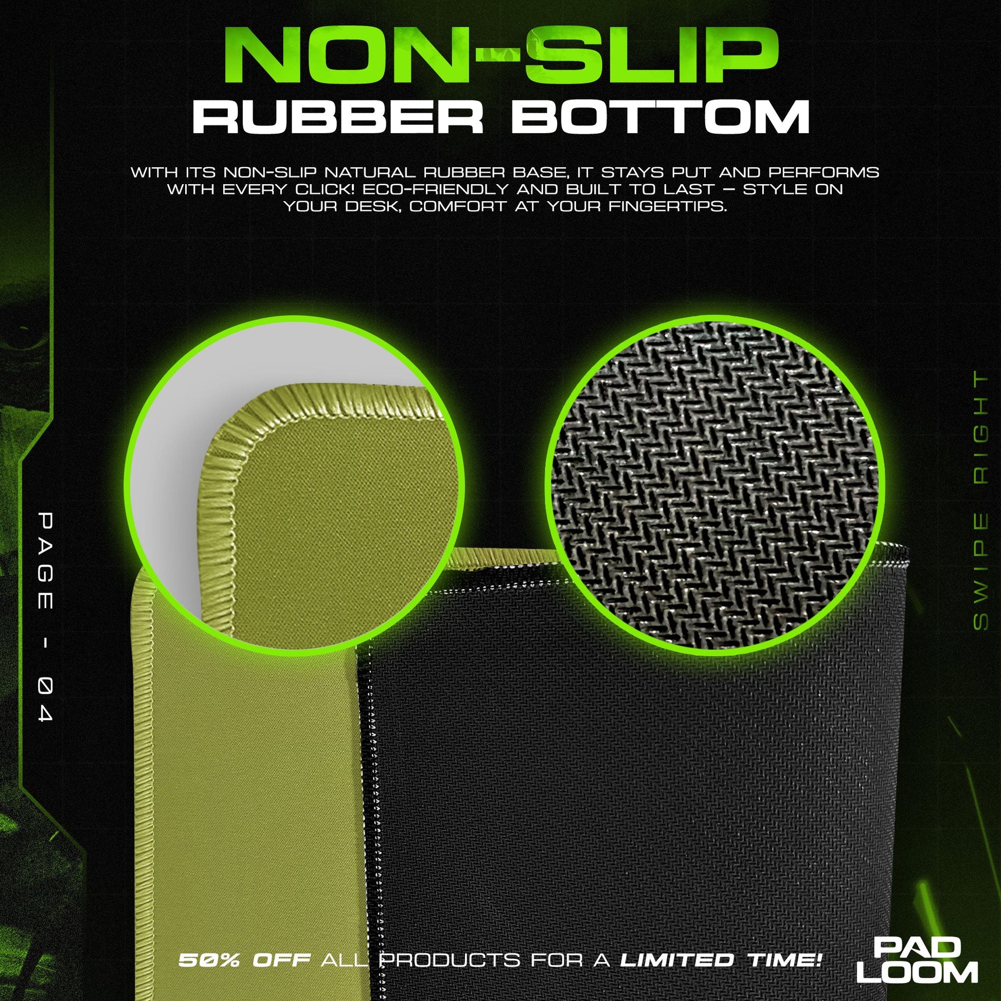 Adventure Time Mouse Pad - Chill Cartoon Desk Mat Padloom