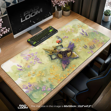 Aegislash Flower Rest Mouse Pad - Pokemon Desk Mat