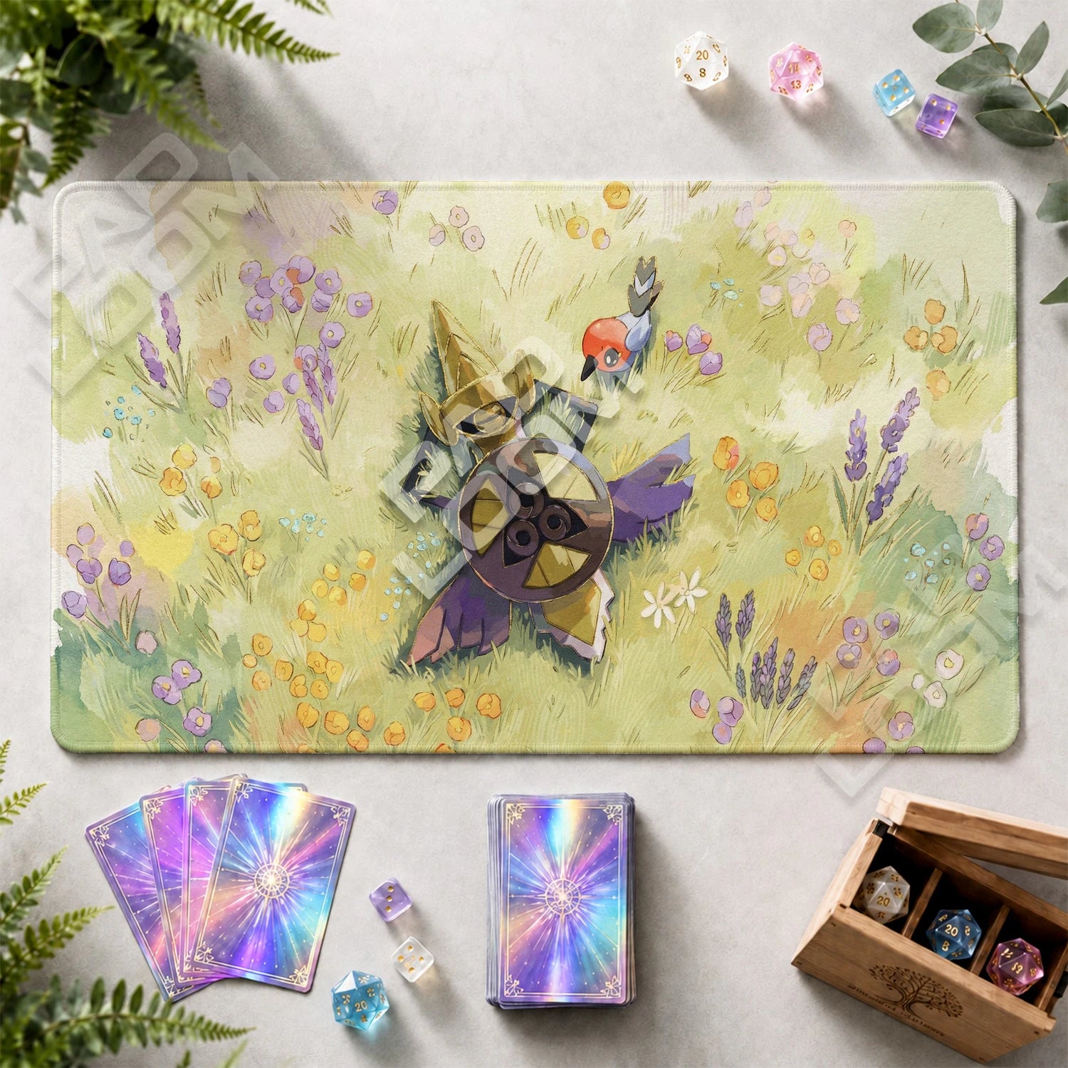 Aegislash Meadow Playmat - Pokemon TCG Mat