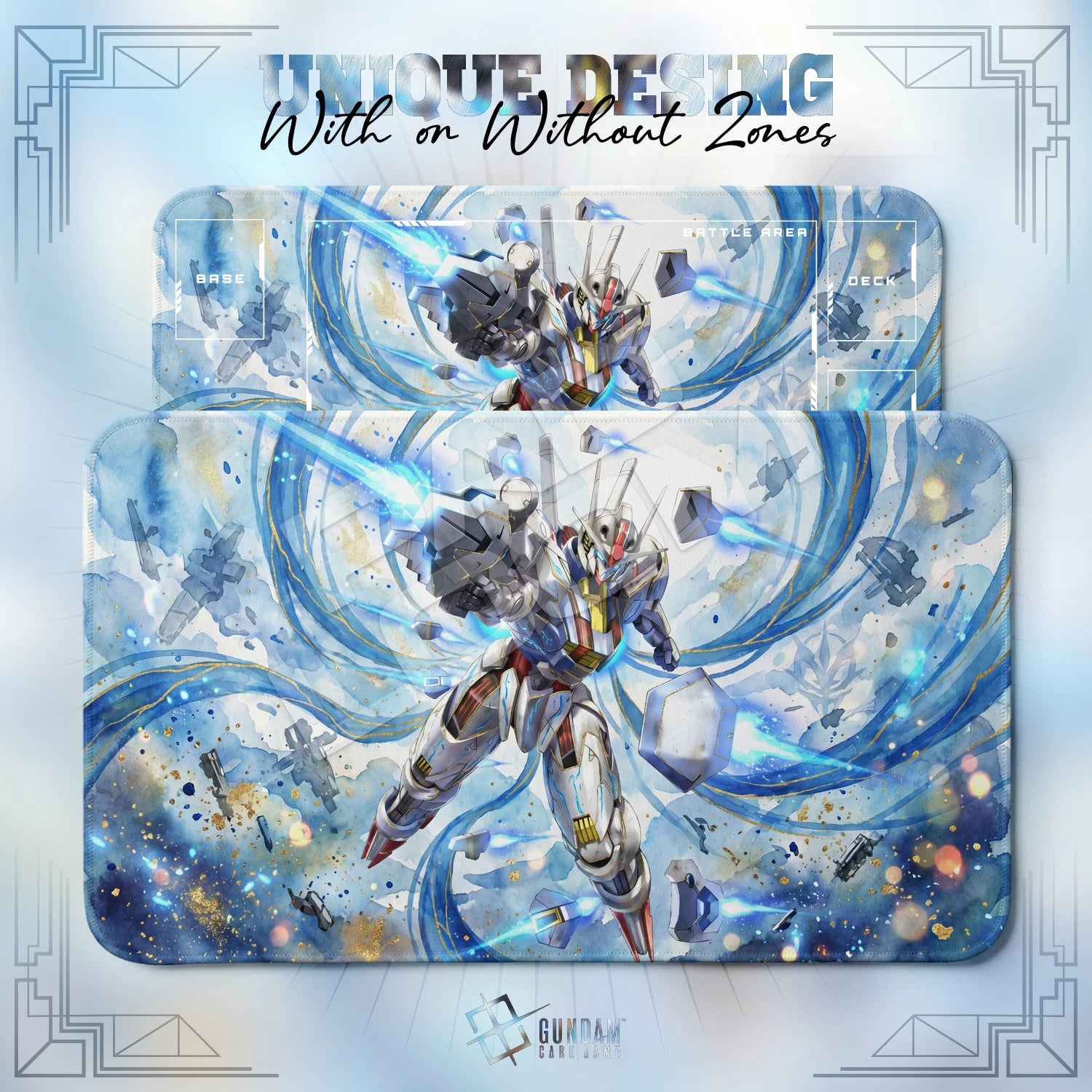 Aerial Mercury Playmat - Gundam TCG Card Game Mat