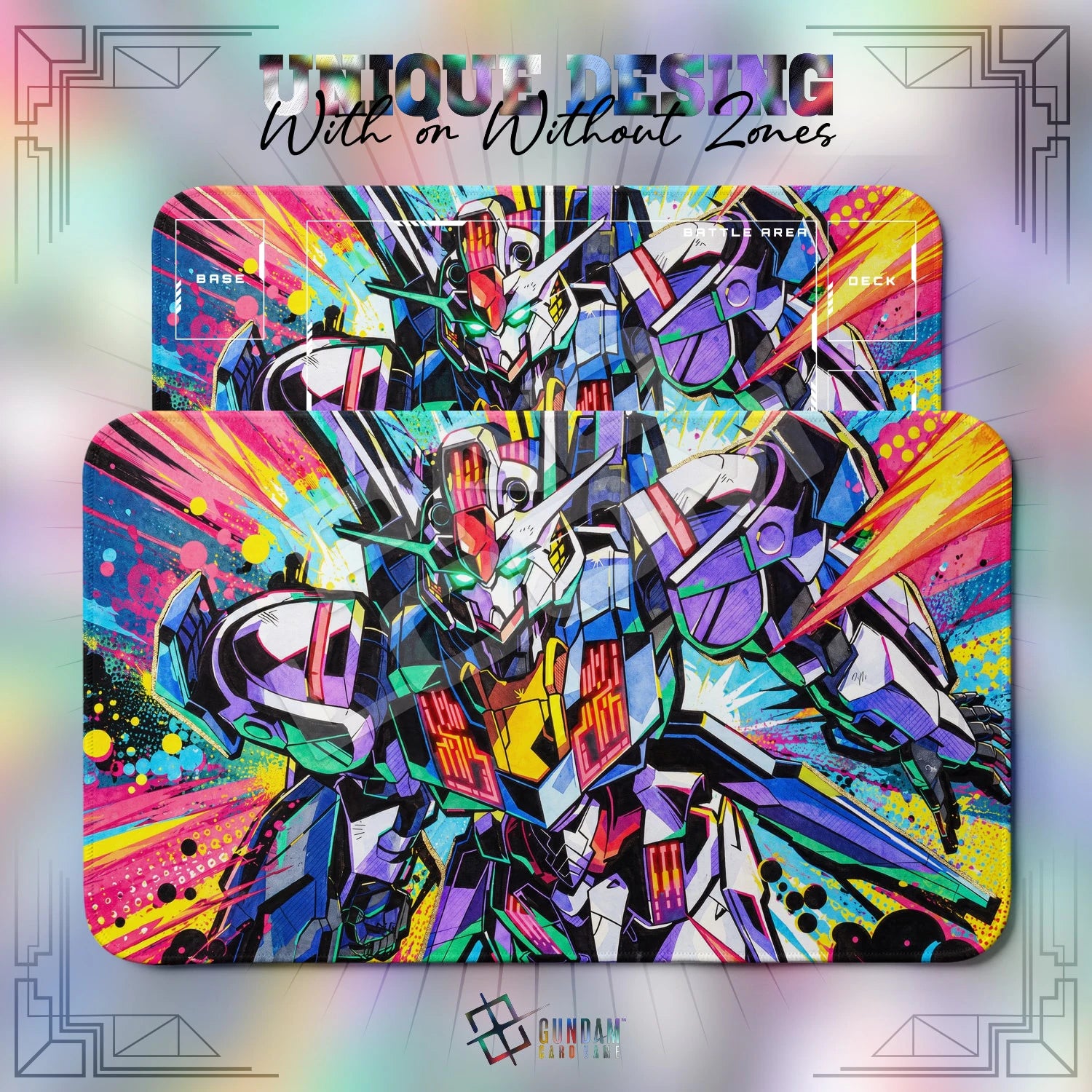 Aerial Pop Playmat - Gundam TCG Card Game Mat