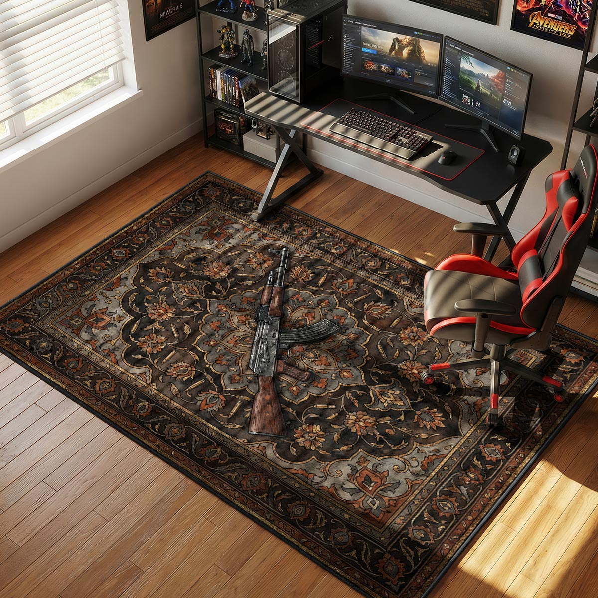 AK-47 Classic Loadout Rug - CS2 Chair Mat