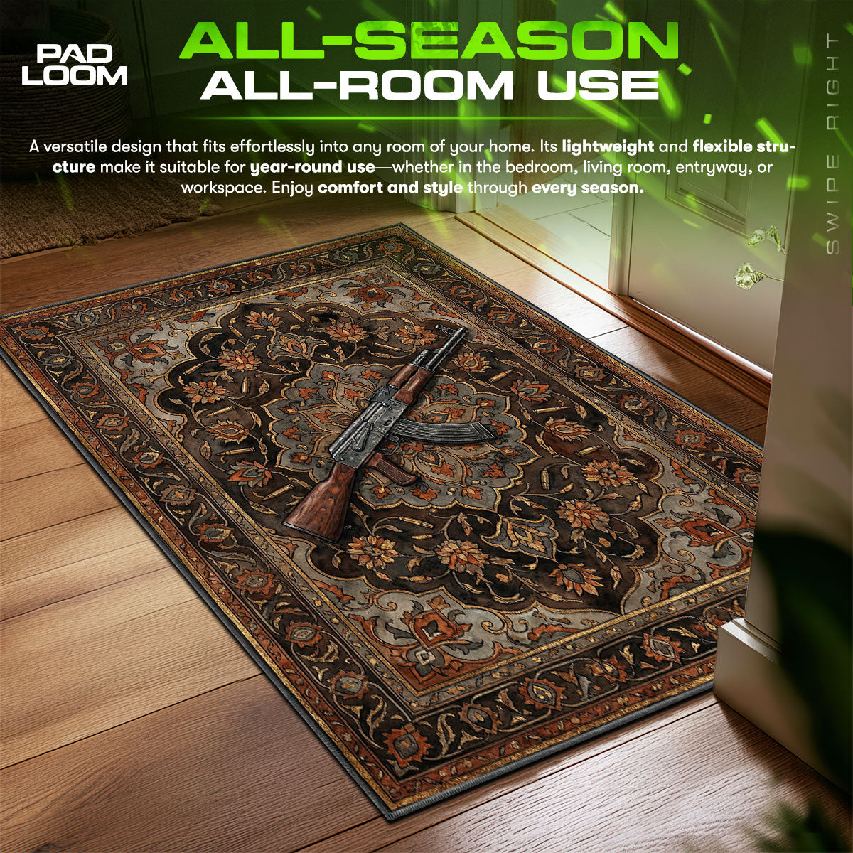AK-47 Classic Loadout Rug - CS2 Chair Mat