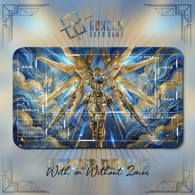 Akatsuki Lotus Playmat - Gundam TCG Card Game Mat