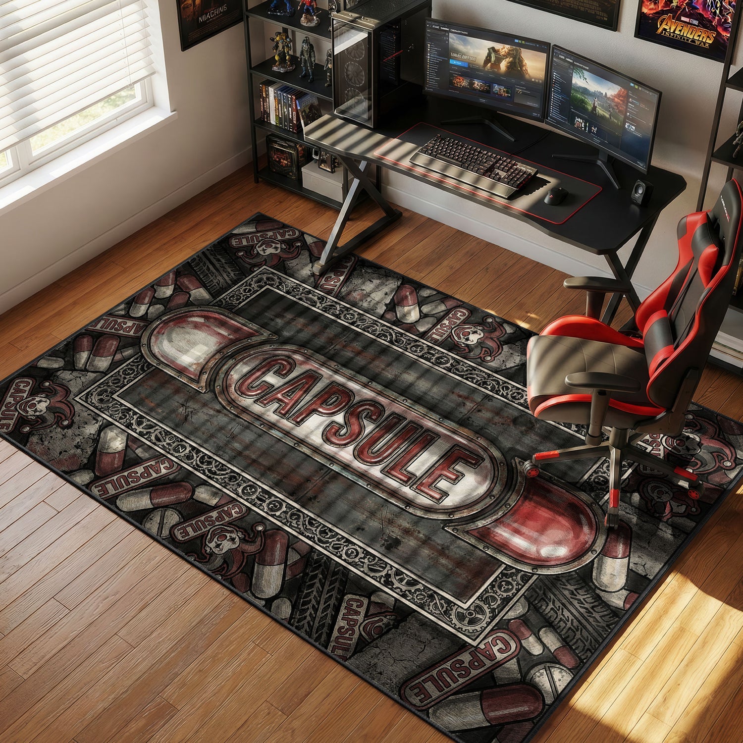 Kaneda Capsule Akira Chair rug — main product view