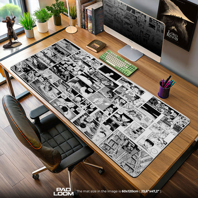 Akira Manga Panels Mouse Pad, Anime Desk Mat