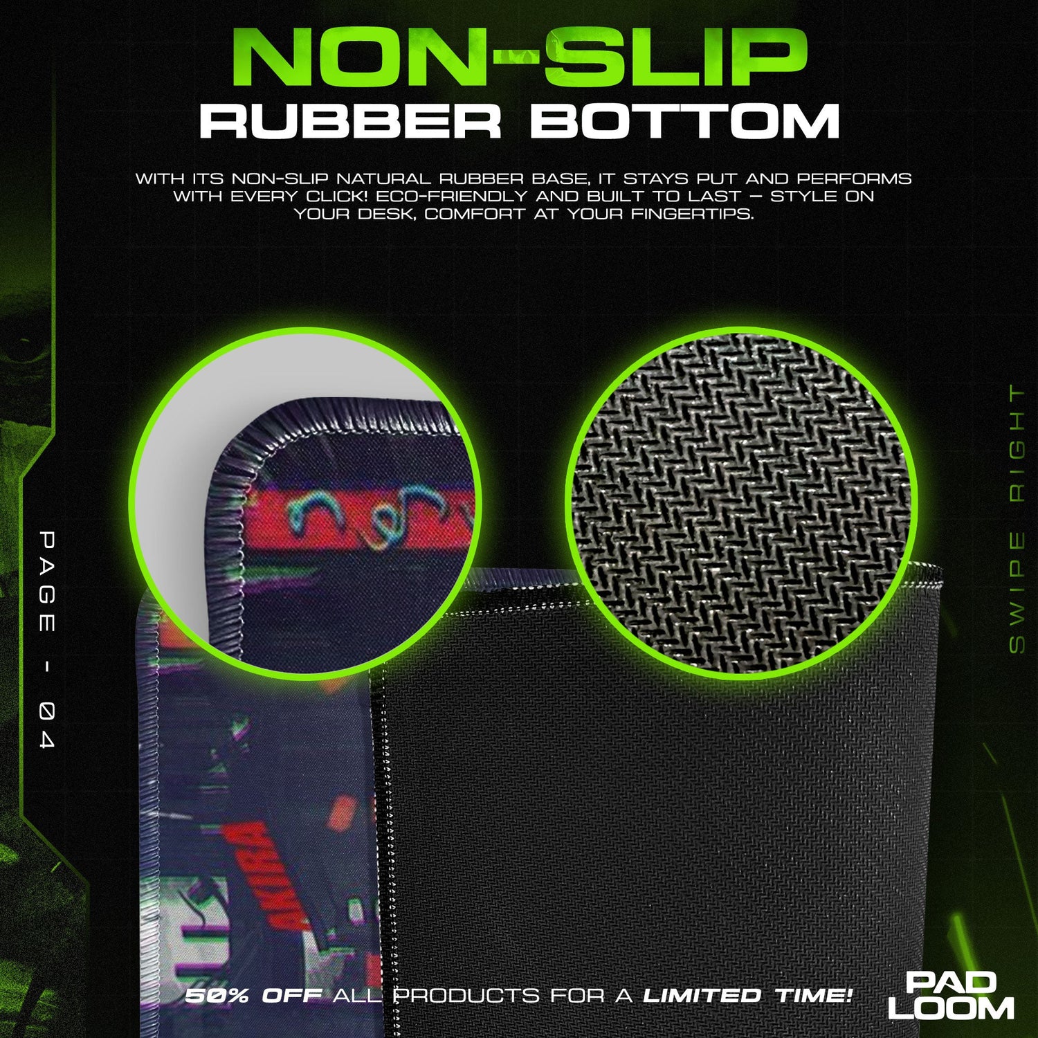 Akira Neo-Tokyo Bike Mouse Pad, Anime Cyberpunk Desk Mat Padloom