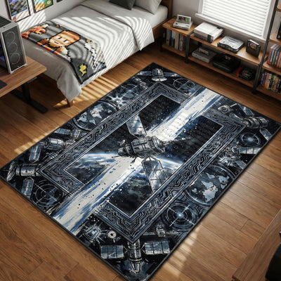 SOL Satellite Orbital Laser Rug - Akira Chair Mat