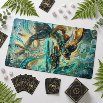Akshan Tidecaller Playmat - Riftbound Mat