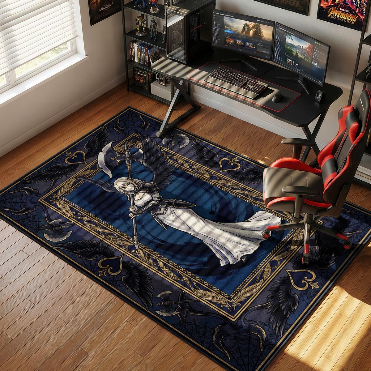 Albedo Guardian Gothic Rug - Overlord Chair Mat
