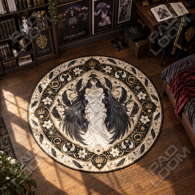 Albedo Winged Round Rug - Overlord Chair Mat