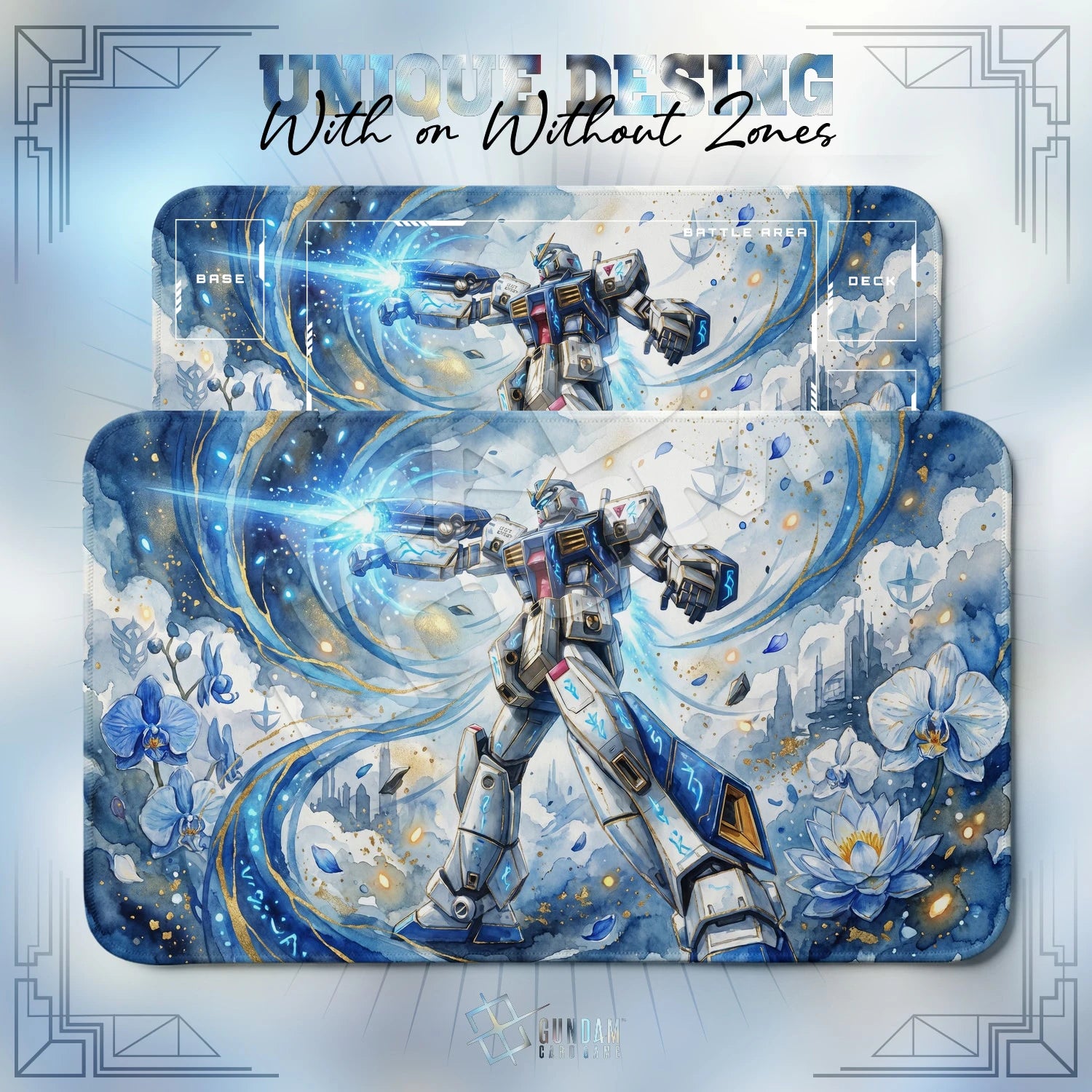 Alex Orchid Playmat - Gundam TCG Card Game Mat