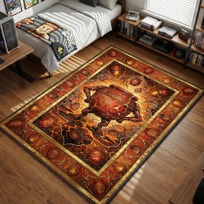 Alexander Iron Fist Magma Rug - Elden Ring Chair Mat