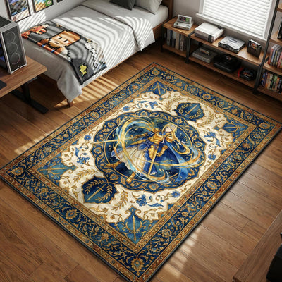 Alice Golden Knight Rug - Sword Art Online Chair Mat