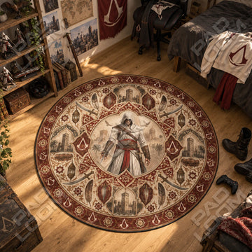 Altair Medallion Round Rug - Assassins Creed Chair Mat