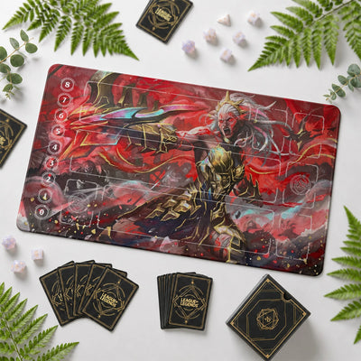 Ambessa Wrath Playmat - LoL Riftbound TCG Mat