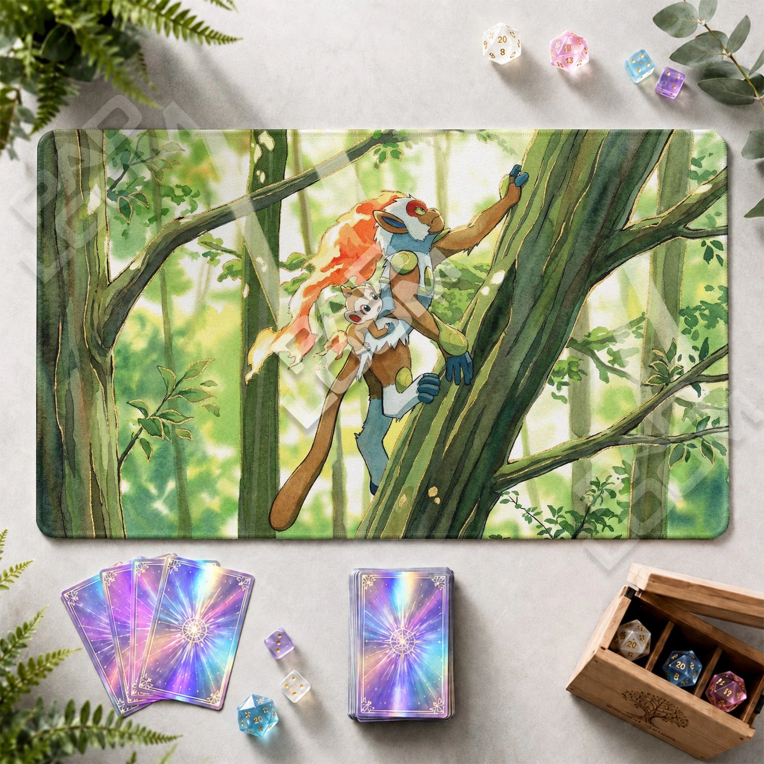 Ambipom Canopy Playmat - Pokemon TCG Mat