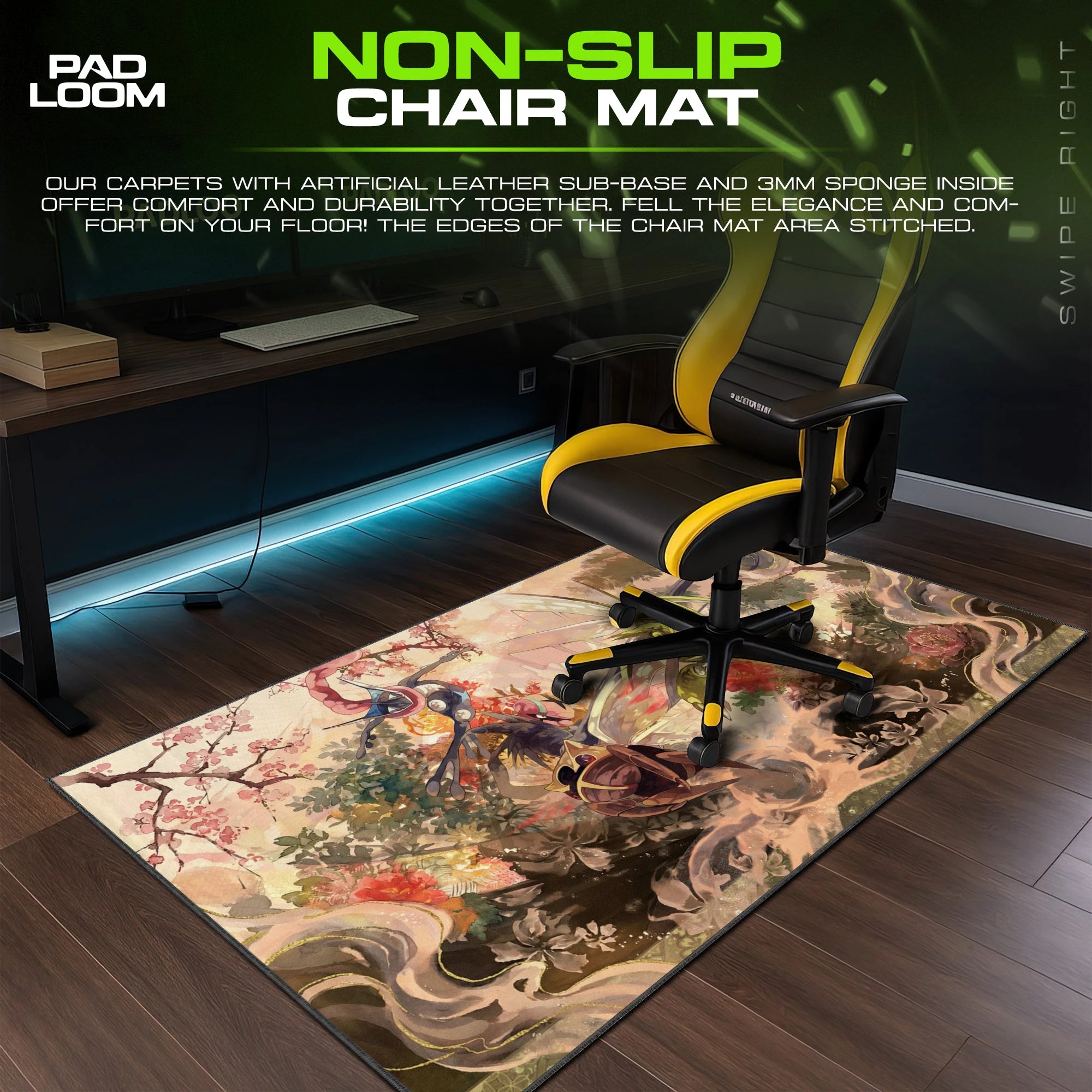 Ambipom Treetop Play Mouse Pad - Pokemon Desk Mat