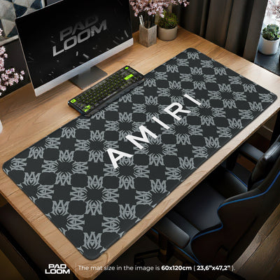 Amiri Mouse Pad - Tribal Shadow Gaming Desk Mat