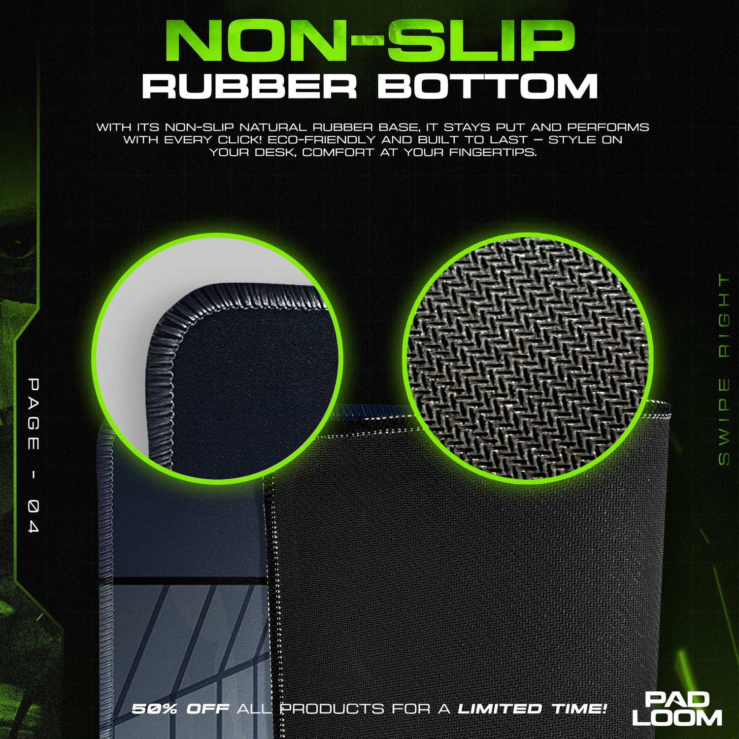 Among Us Mouse Pad, Hallway Encounter Gaming Desk Mat Padloom