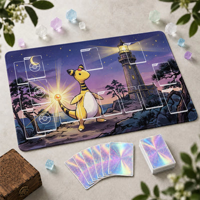 Ampharos Lighthouse Playmat - Pokemon TCG