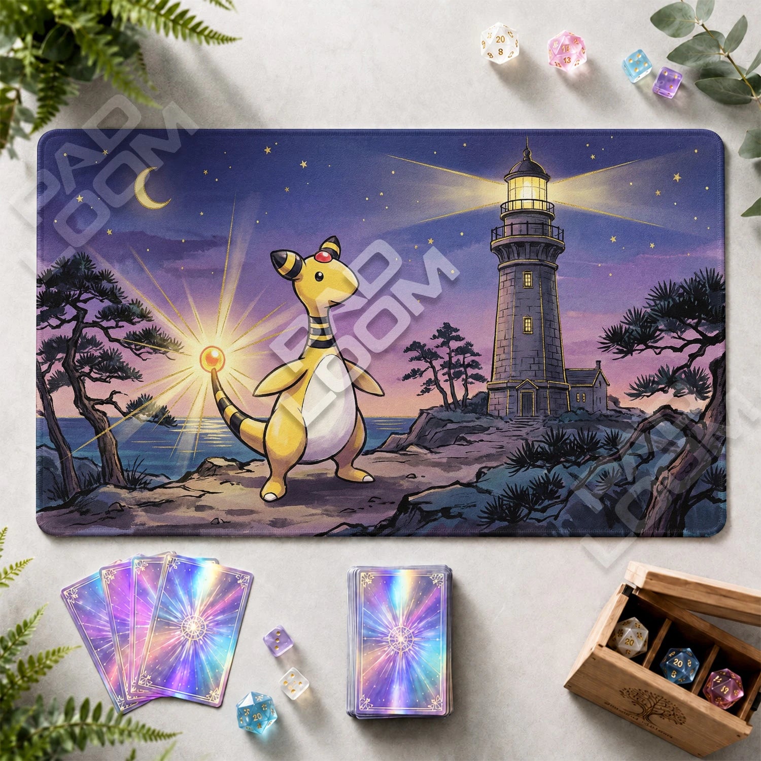 Ampharos Lighthouse Playmat - Pokemon TCG