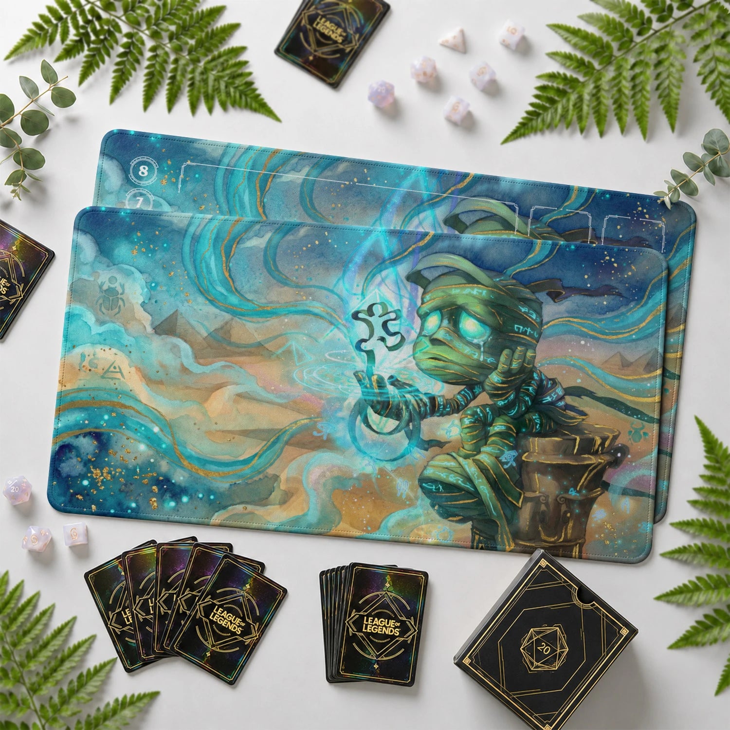 Amumu Astral Playmat - LoL Riftbound TCG Mat