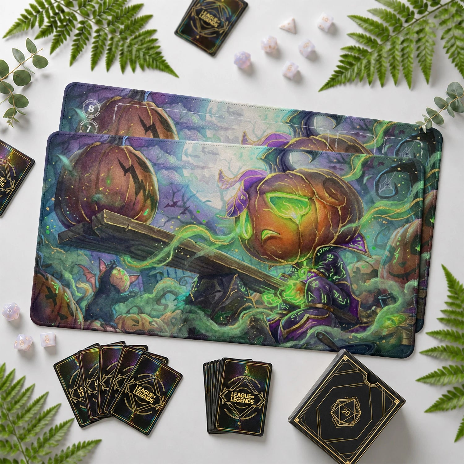 Amumu Pumpkin Playmat - LoL Riftbound TCG Mat