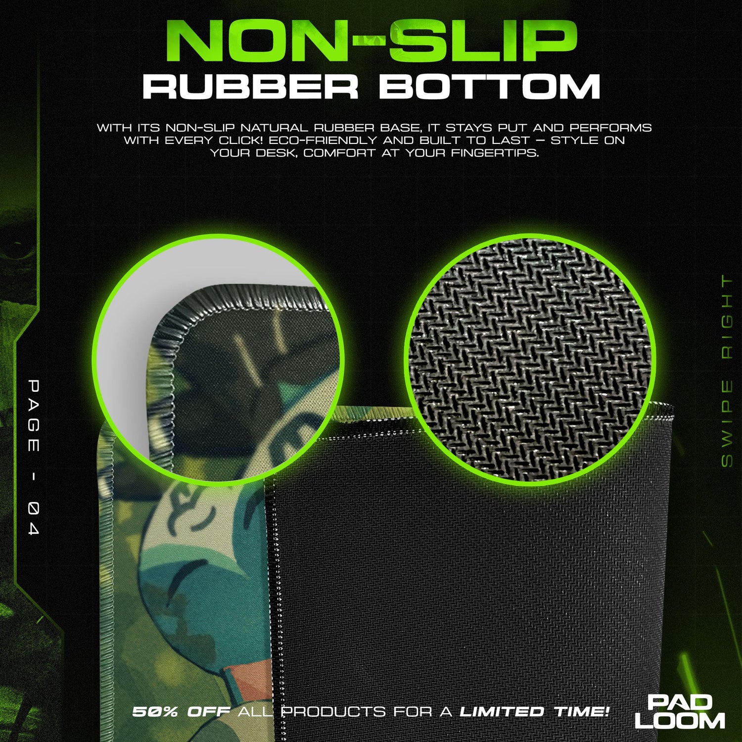 Animal Crossing Mouse Pad, Village Cat Friends Cartoon Desk Mat Padloom