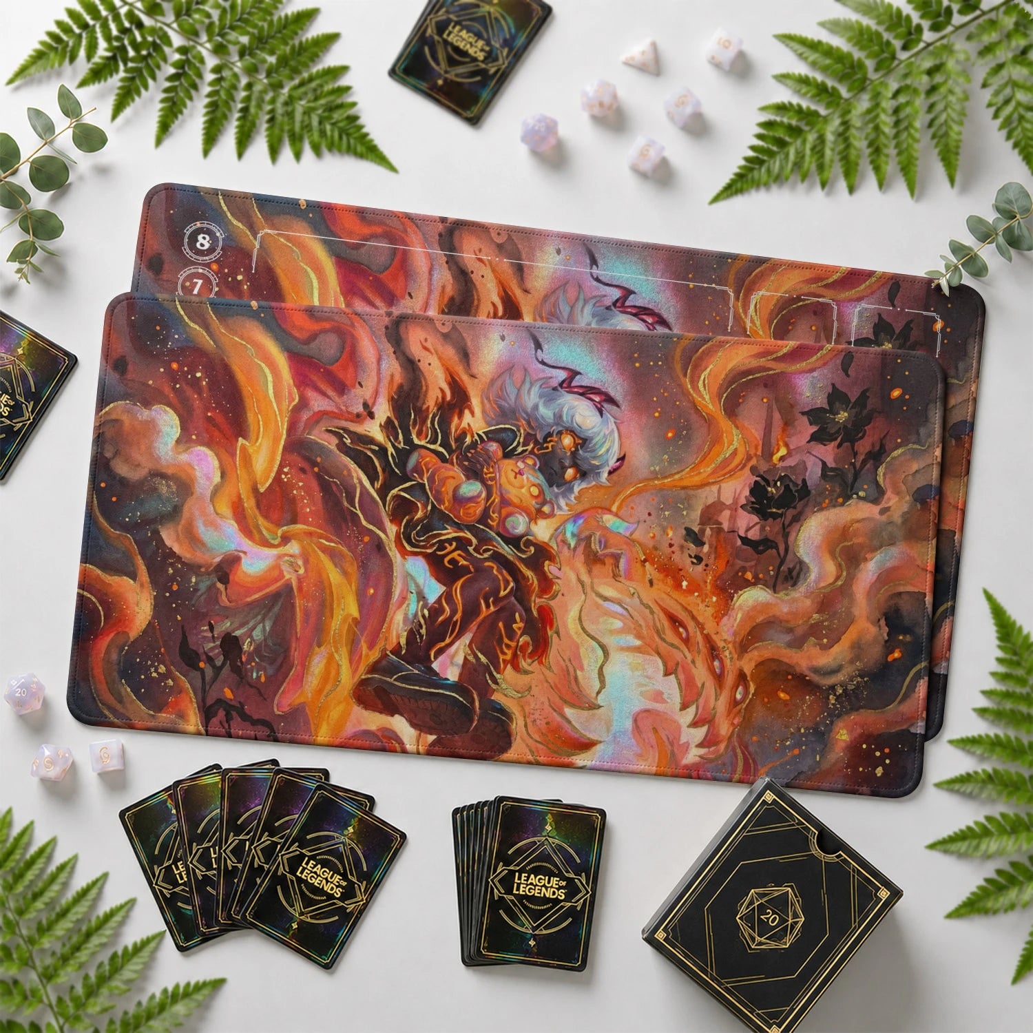 Annie Blaze Playmat - LoL Riftbound TCG Mat